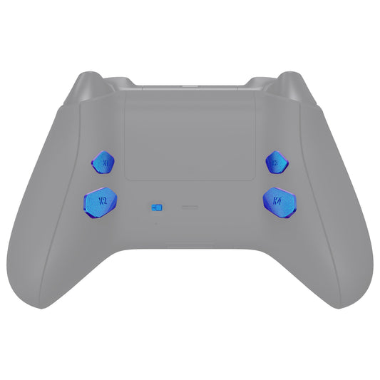 eXtremeRate Retail Chameleon Purple Blue Replacement Redesigned K1 K2 K3 K4 Back Buttons Paddles & Toggle Switch for Xbox Series X/S Controller eXtremerate Hope Remap Kit - Controller & Hope Remap Board NOT Included - DX3P3001