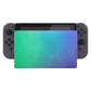eXtremeRate Retail Custom Chameleon Glossy Faceplate for Nintendo Switch Dock, Green Purple DIY Replacement Housing Shell for Nintendo Switch Dock - Dock NOT Included - FDP302