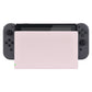eXtremeRate Retail Cherry Blossoms Pink Custom Faceplate for Nintendo Switch Charging Dock, Soft Touch Grip DIY Replacement Housing Shell for Nintendo Switch Dock - Dock NOT Included - FDP306