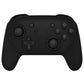 eXtremeRate Retail Black Faceplate Backplate Handles Cover, Octagonal Gated Sticks Design DIY Replacement Grip Housing Shell for NS Switch Pro Controller - Controller NOT Included - FRE610