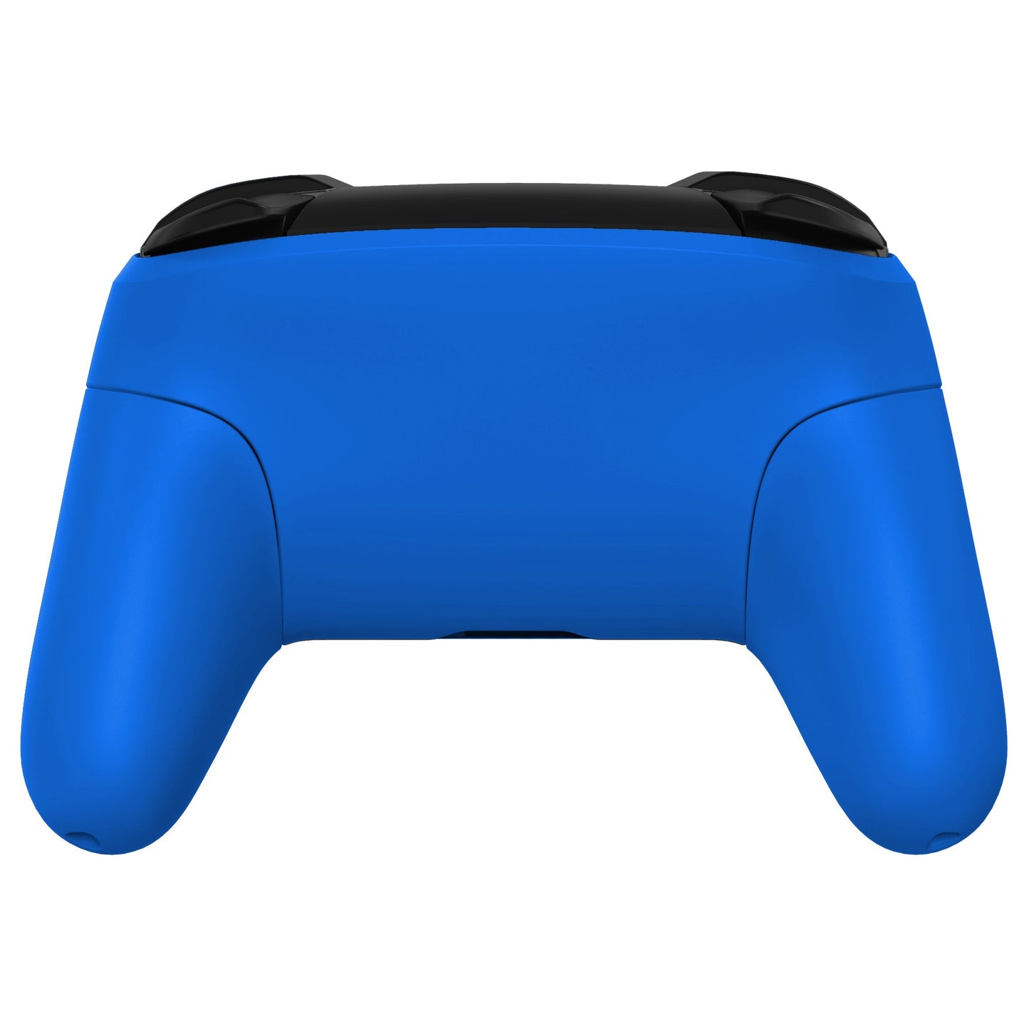 eXtremeRate Retail Blue Faceplate Backplate Handles Cover, Octagonal Gated Sticks Design DIY Replacement Grip Housing Shell for NS Switch Pro Controller - Controller NOT Included - FRE611