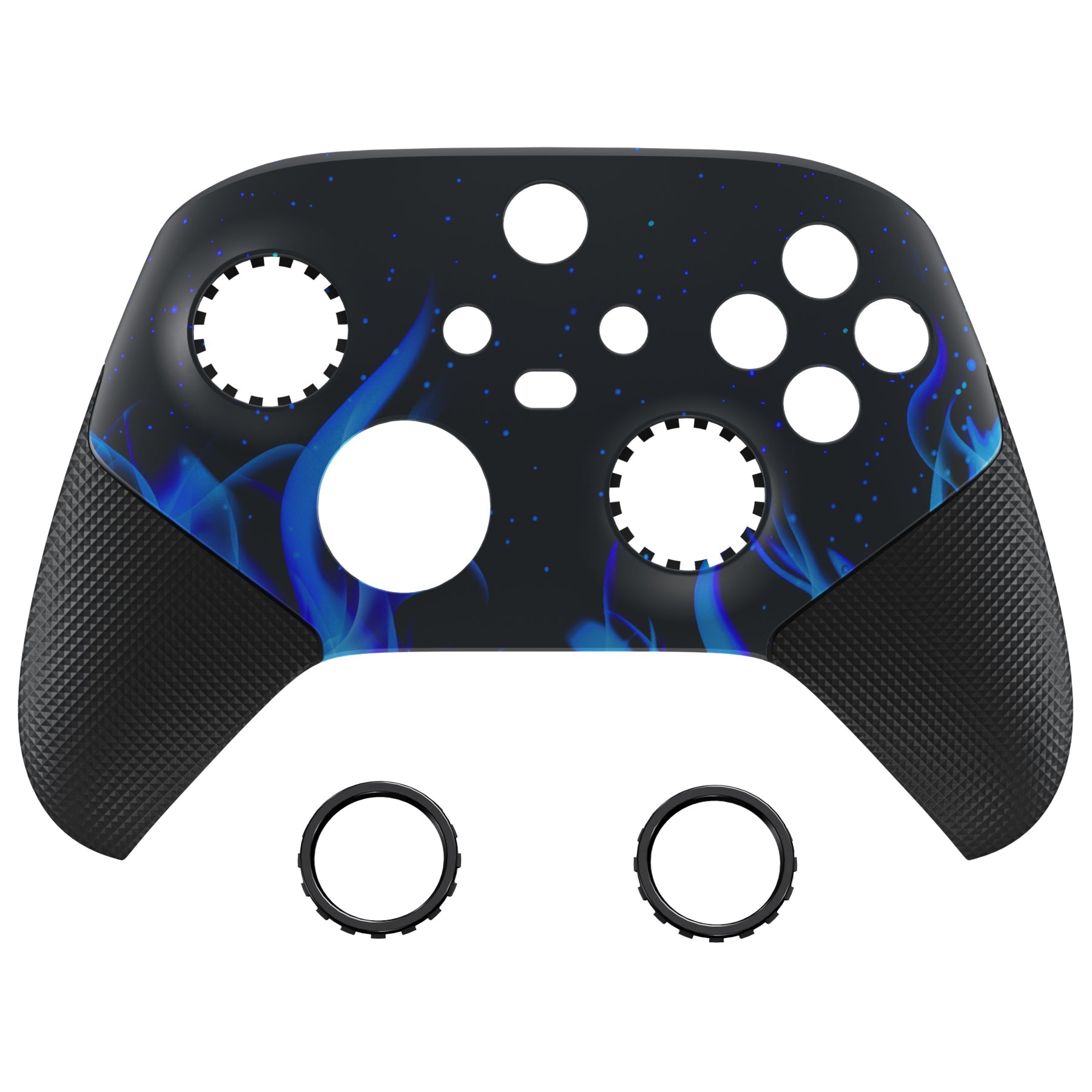 Blue Exploding Controller Black And Blue Xbox 360 Controller