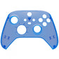 eXtremeRate Retail Replacement Front Housing Shell for Xbox Series X Controller, Clear Blue Custom Cover Faceplate for Xbox Series S Controller - Controller NOT Included - FX3M504