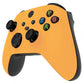 eXtremeRate Retail Yellow Replacement Part Faceplate, Soft Touch Grip Housing Shell Case for Xbox Series S & Xbox Series X Controller Accessories - Controller NOT Included - FX3P311