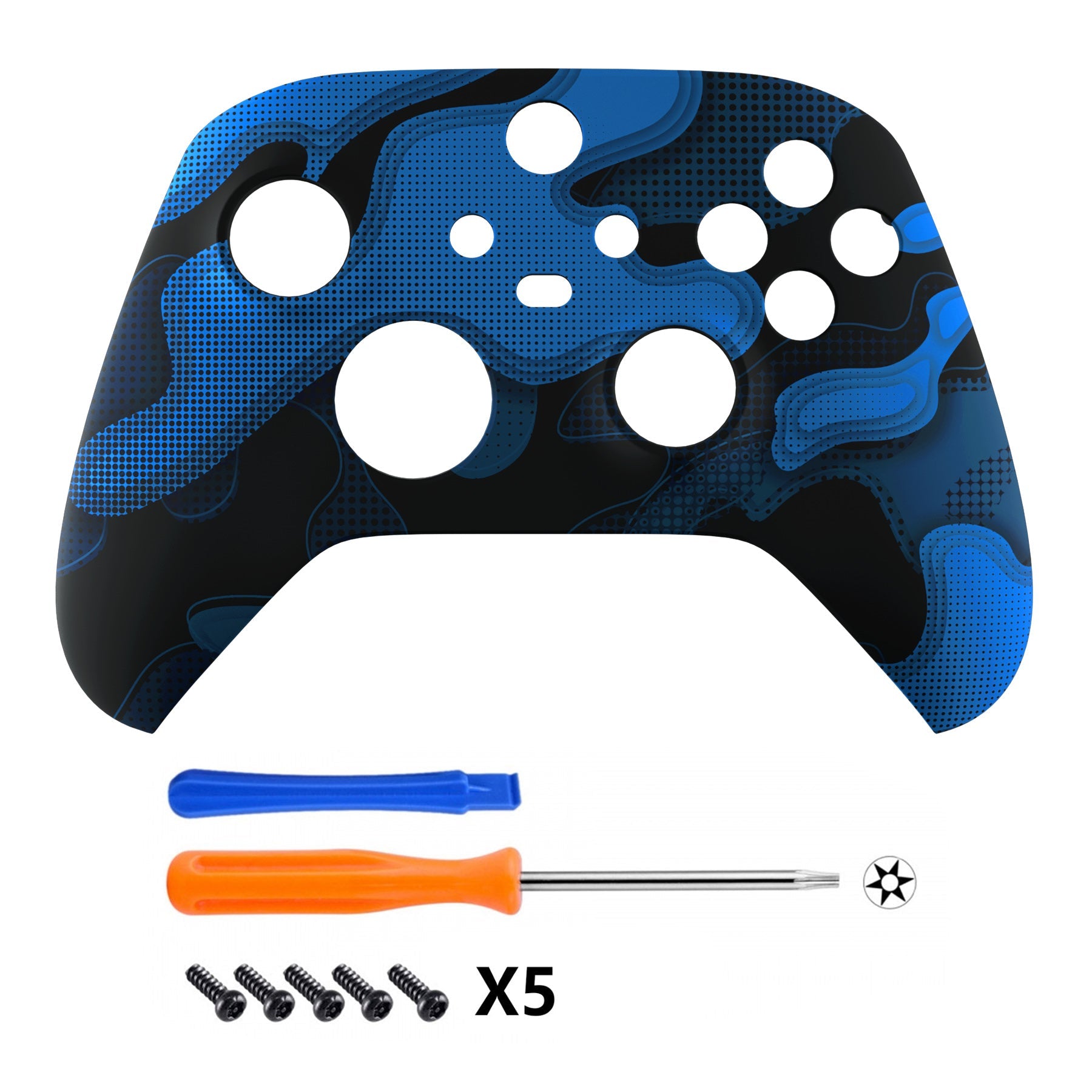 Xbox One X/S Blue Flame Custom Softtouch cheapest Controller