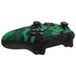 eXtremeRate Retail Green Black Camouflage Replacement Part Faceplate, Soft Touch Grip Housing Shell Case for Xbox Series S & Xbox Series X Controller Accessories - Controller NOT Included - FX3T138