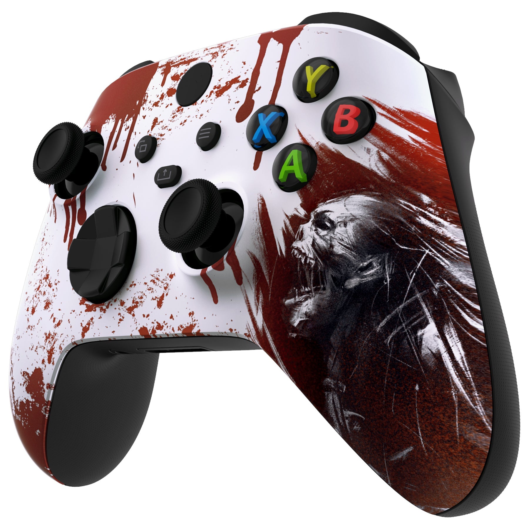 eXtremeRate Replacement Front Housing Shell for Xbox Series X & S  Controller - Blood Zombie