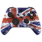 eXtremeRate Retail Impression UK Flag Replacement Part Faceplate, Soft Touch Grip Housing Shell Case for Xbox Series S & Xbox Series X Controller Accessories - Controller NOT Included - FX3T142