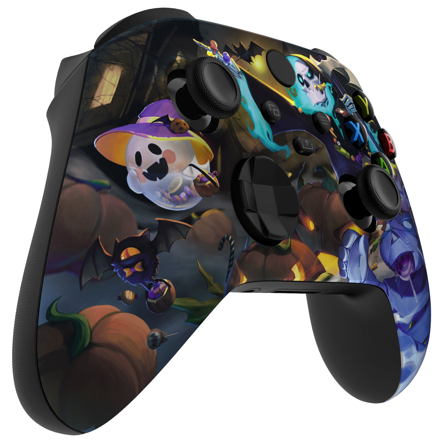 Model - DIY Controller in for & Candy Night S Controller - Halloween Glow Shell Retail Faceplate 1914, eXtremeRate Cover Controller Series – Dark X Xbox Core Xbox Front eXtremeRate Replacement for Housing NOT Included