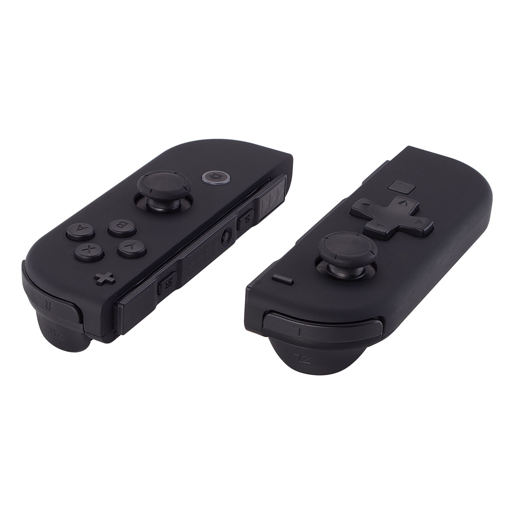 eXtremeRate Dpad Version Replacement Full Set Buttons for Joycon of Switch  (D-pad ONLY Fits for eXtremeRate D-pad Shell for Joycon) - Black