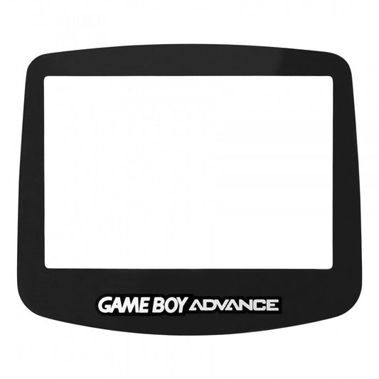 eXtremeRate Retail Black Plastic Protective Lens Screen for Gameboy Advance GBA - GAAJ0008GC