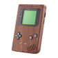 eXtremeRate Retail Wood Grain Soft Touch Case Cover Replacement Full Housing Shell for Gameboy Classic 1989 GB DMG-01 Console with w/ Screen Lens & Buttons Kit - Handheld Game Console NOT Included - GBFS201