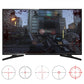 eXtremeRate Retail FastScope No Scope TV Decal for FPS Games on ps4 ps3 Xbox One Xbox 360 PC 10pcs  -GC00151