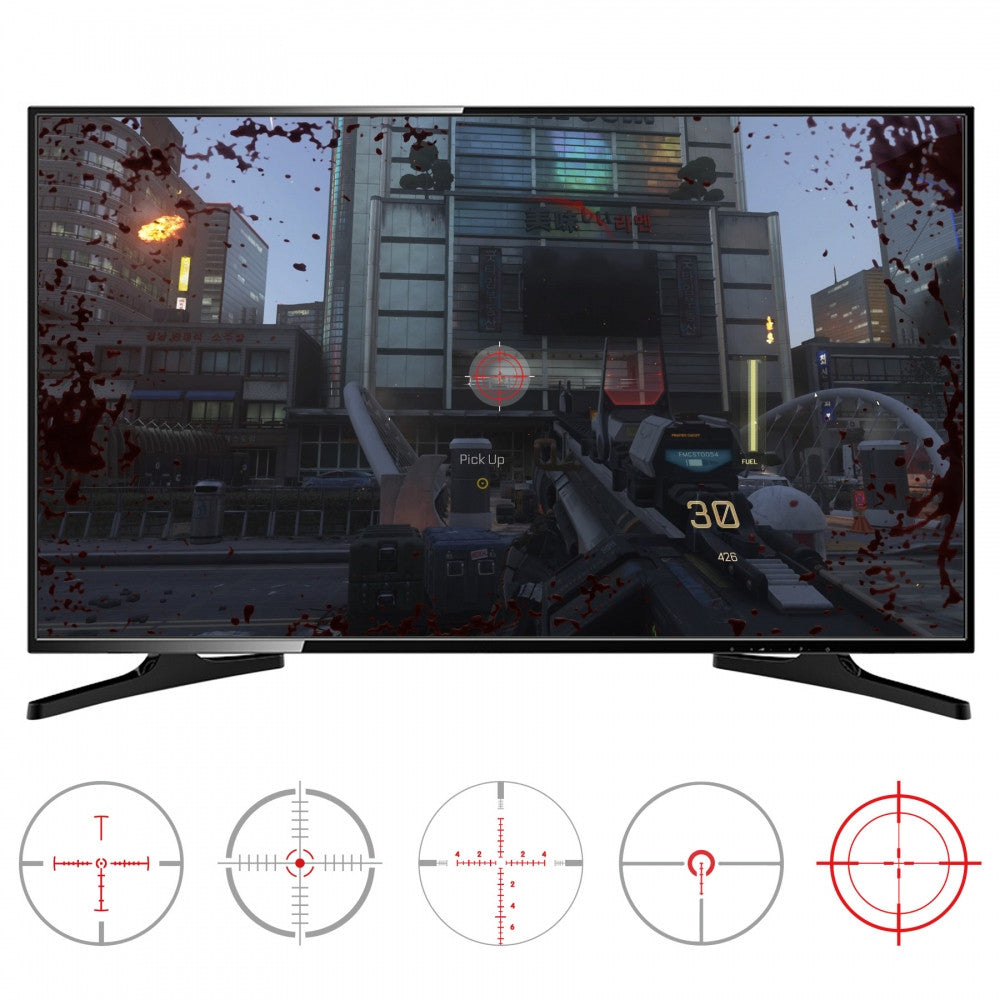 GameHax Aimbot TV or Monitor Gaming Decal for FPS Games - Aim
