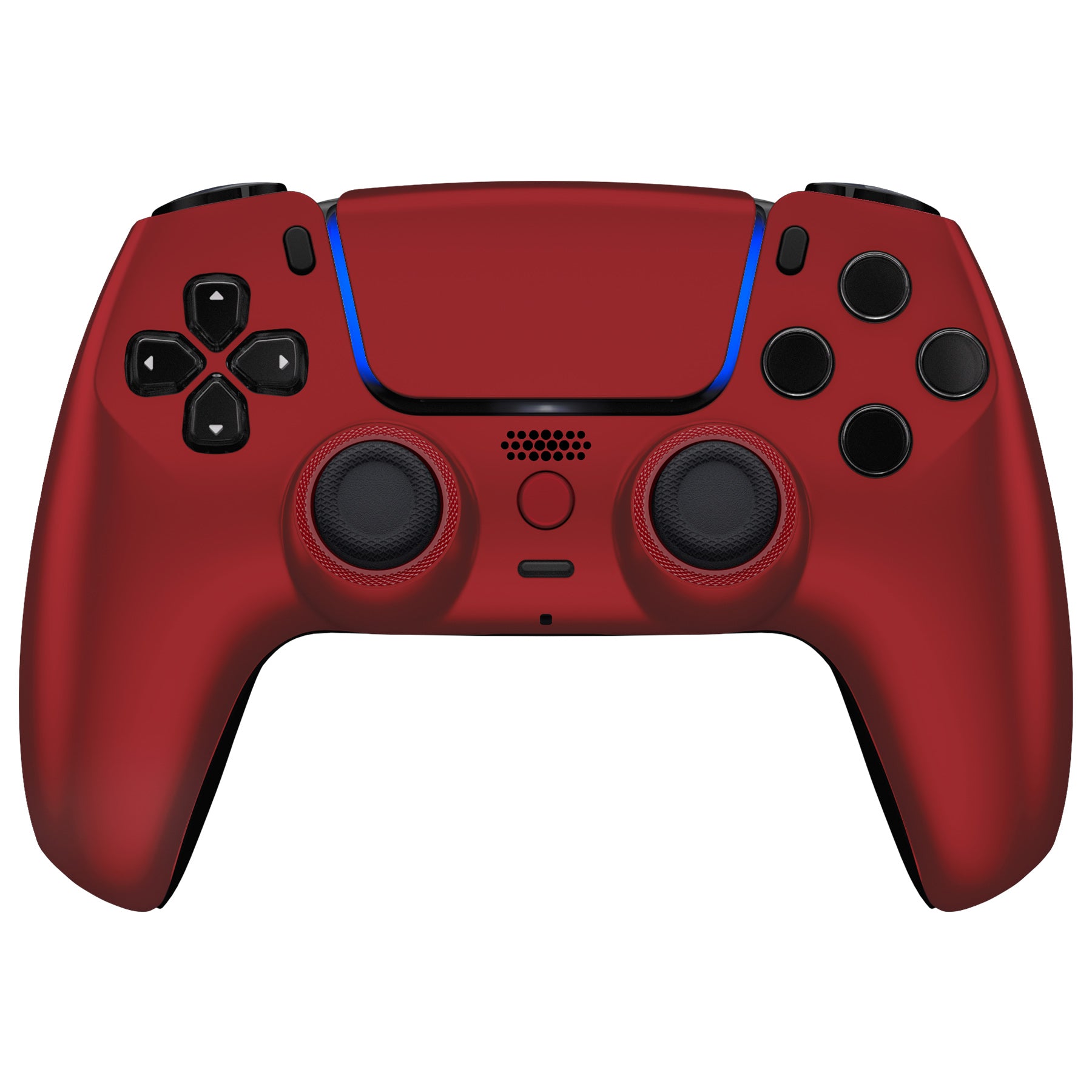 eXtremeRate Luna Redesigned Scarlet Red Front Shell Touchpad