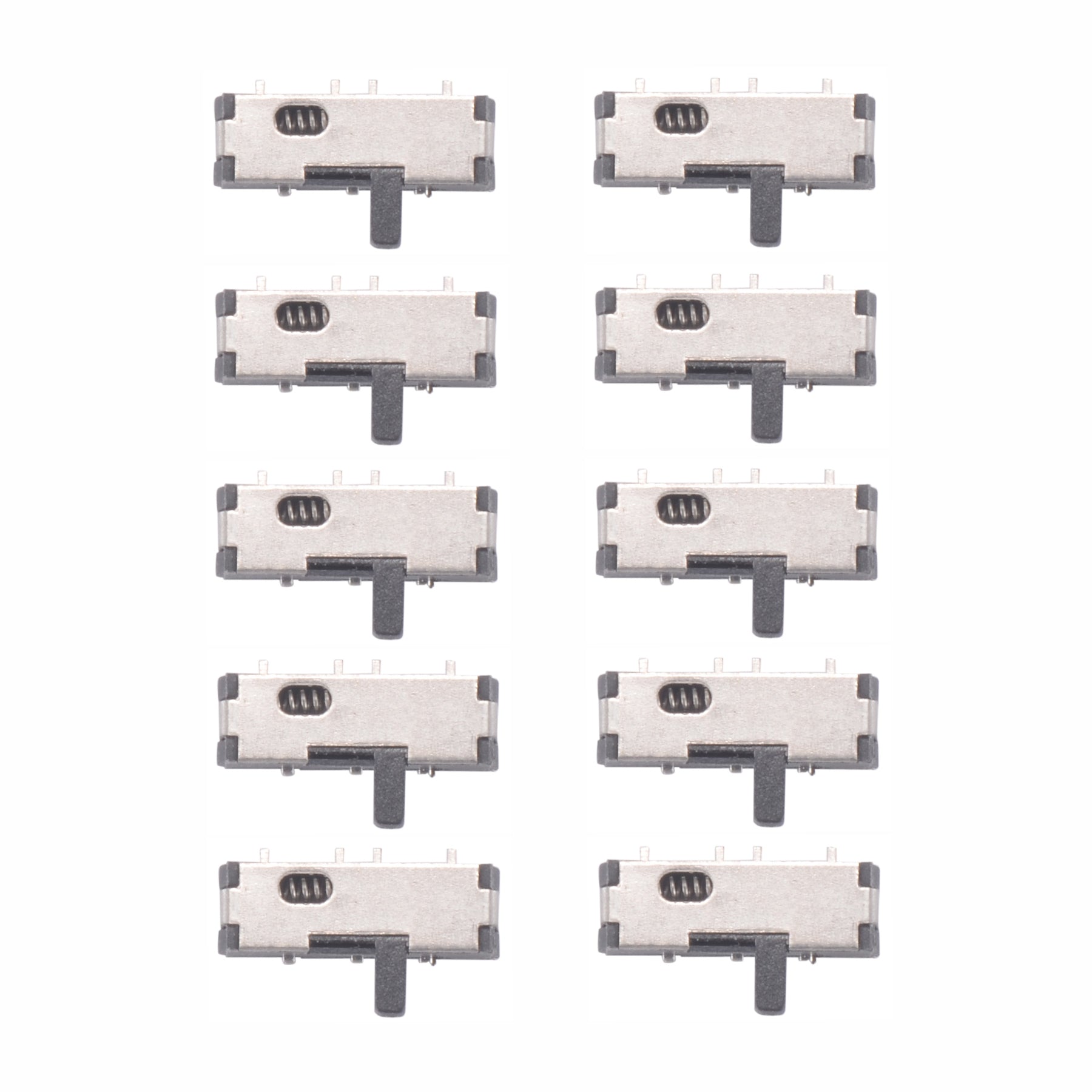 eXtremeRate Retail 10pcs Replacement Kit Power On/OFF Switch Button For Nintendo DS Lite NDSL IDSL-GNDL0003*10