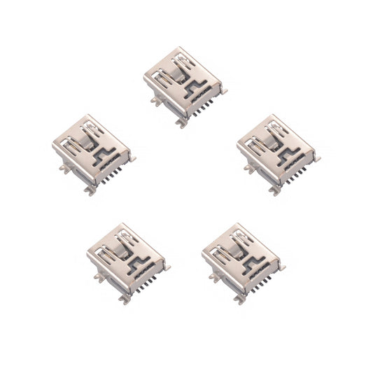 eXtremeRate Retail 5PCS Replacement Kit USB Charger Charging Port Plug Connector For ps3 Controller-GP3F0040*5