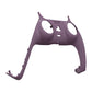 eXtremeRate Retail Dark Grayish Violet Decorative Trim Shell Compatible with ps5 Controller, DIY Replacement Clip Shell, Custom Plates Cover Compatible with ps5 Controller with Accent Rings - GPFP3026