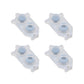 eXtremeRate Retail 4pcs L1 R1 L2 R2 L1R1L2R2 Button Rubber Silicone Pad For ps4 Controller JDS-030 -GRA00011*4