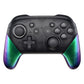 eXtremeRate Retail Chameleon Replacement Handle Grips for Nintendo Switch Pro Controller, Green Purple DIY Hand Grip Shell for Nintendo Switch Pro - Controller NOT Included - GRP311