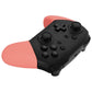 eXtremeRate Retail Coral Replacement Handle Grips for NS Switch Pro Controller, Soft Touch DIY Hand Grip Shell for NS Switch Pro Controller - Controller NOT Included - GRP346