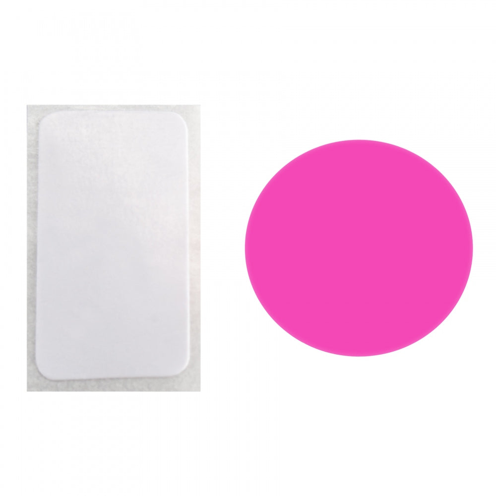eXtremeRate Retail Removable Logo Power Button LED Pink Color Change Sticker Decal for Xbox One Console -GX00083K*5
