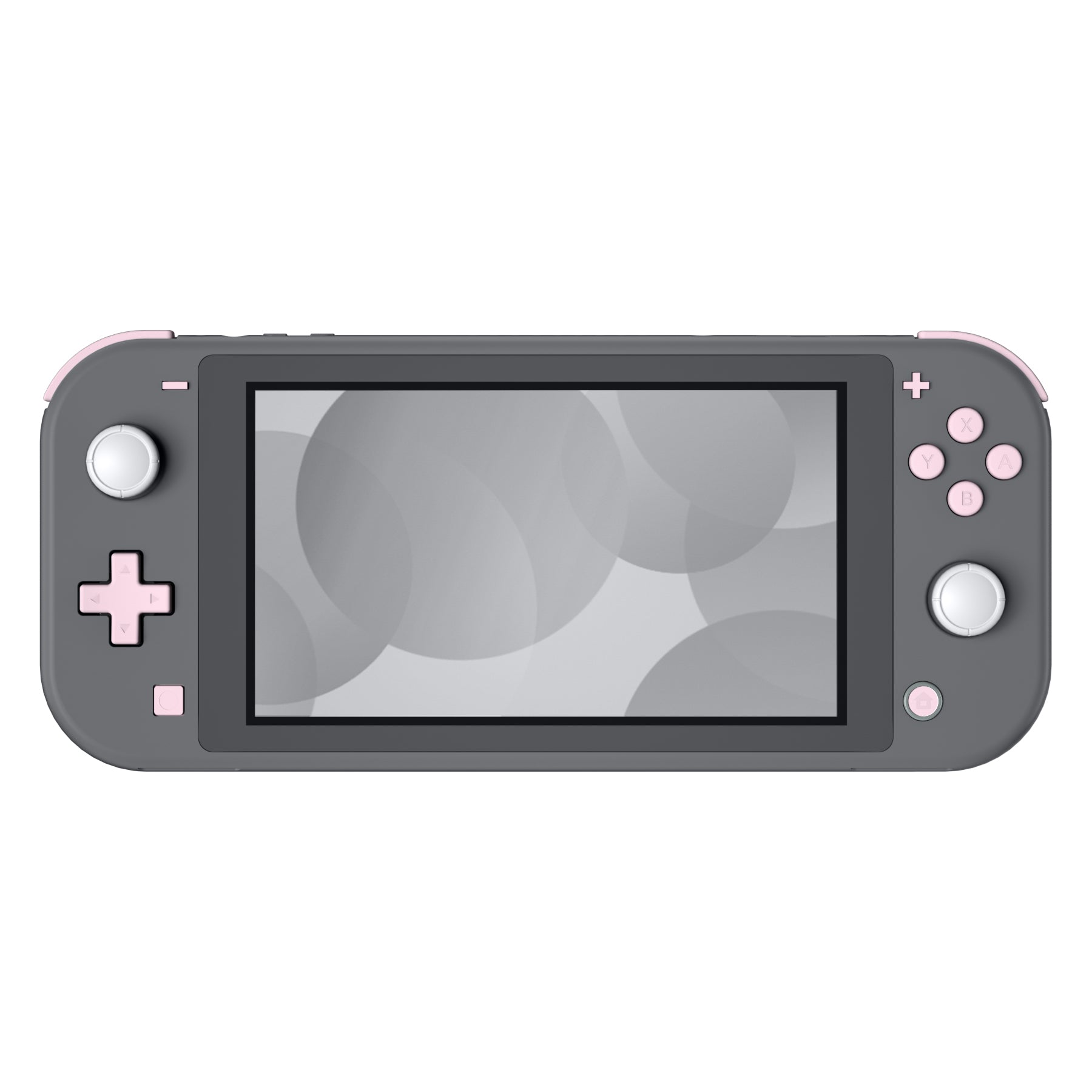 eXtremeRate Replacement Full Set Buttons for NS Switch Lite - Cherry  Blossoms Pink