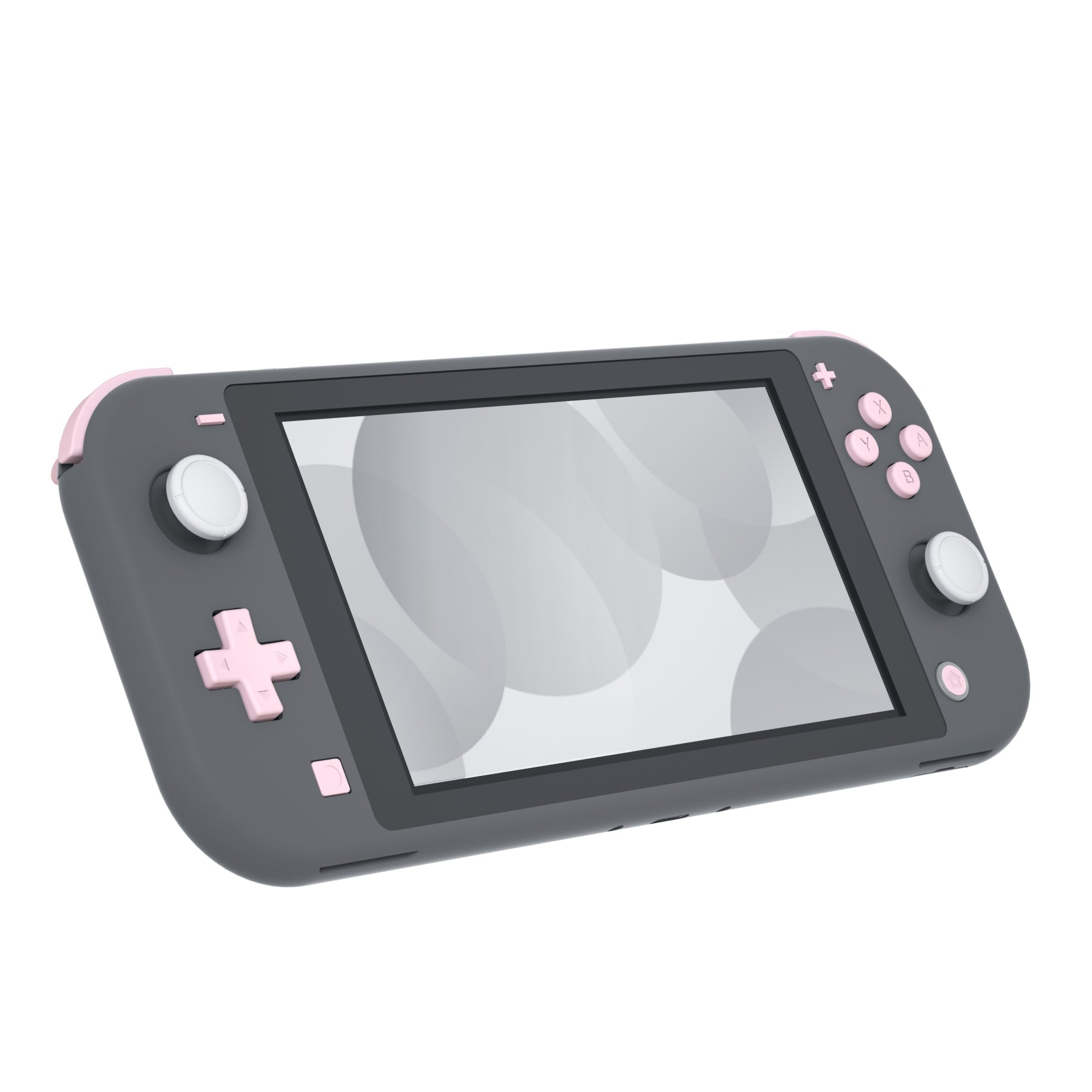 eXtremeRate Replacement Full Set Buttons for NS Switch Lite - Cherry  Blossoms Pink