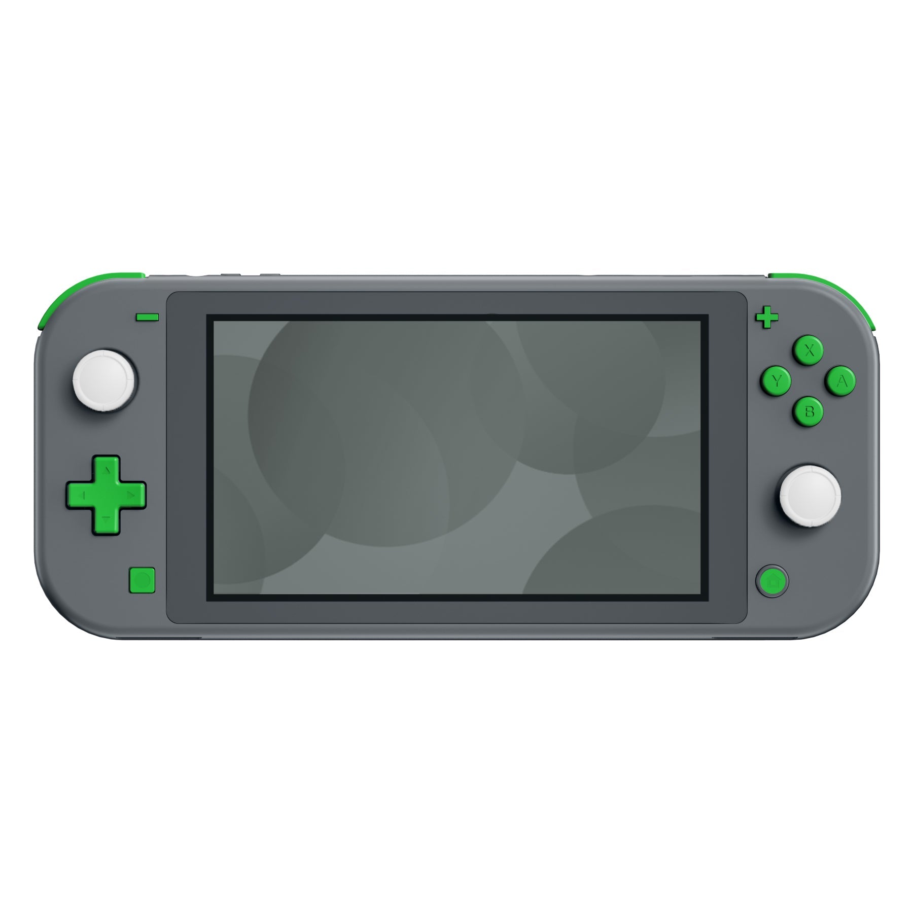 eXtremeRate Retail Green Replacement ABXY Home Capture Plus Minus Keys Dpad L R ZL ZR Trigger for NS Switch Lite, Full Set Buttons Repair Kits with Tools for NS Switch Lite - HL512