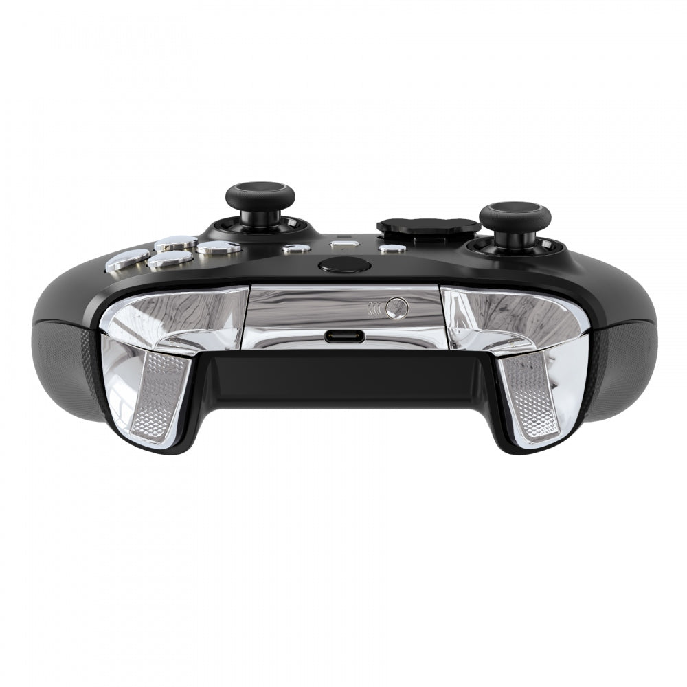 eXtremeRate Chrome Silver Replacement Buttons for Xbox One Elite