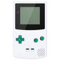 eXtremeRate Retail Chameleon Green Purple GBC Replacement Full Set Buttons for Gameboy Color - Handheld Game Console NOT Included - JCB2002
