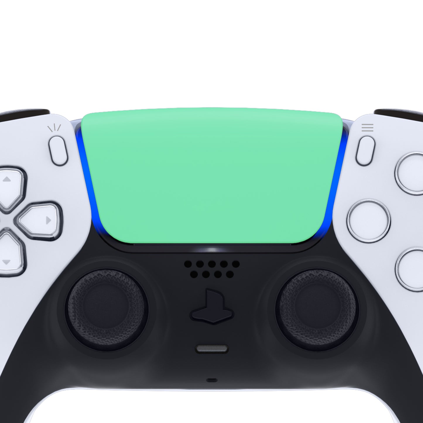eXtremeRate Retail Mint Green Replacement Touchpad Cover Compatible with ps5 Controller BDM-010 BDM-020 & BDM-030, Custom Part Touch Pad Compatible with ps5 Controller - Controller NOT Included - JPF4011G3