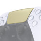 eXtremeRate Retail Metallic Champagne Gold Replacement Touchpad Cover Compatible with ps5 Controller BDM-010 BDM-020 & BDM-030, Custom Part Touch Pad Compatible with ps5 Controller - Controller NOT Included - JPF4041G3