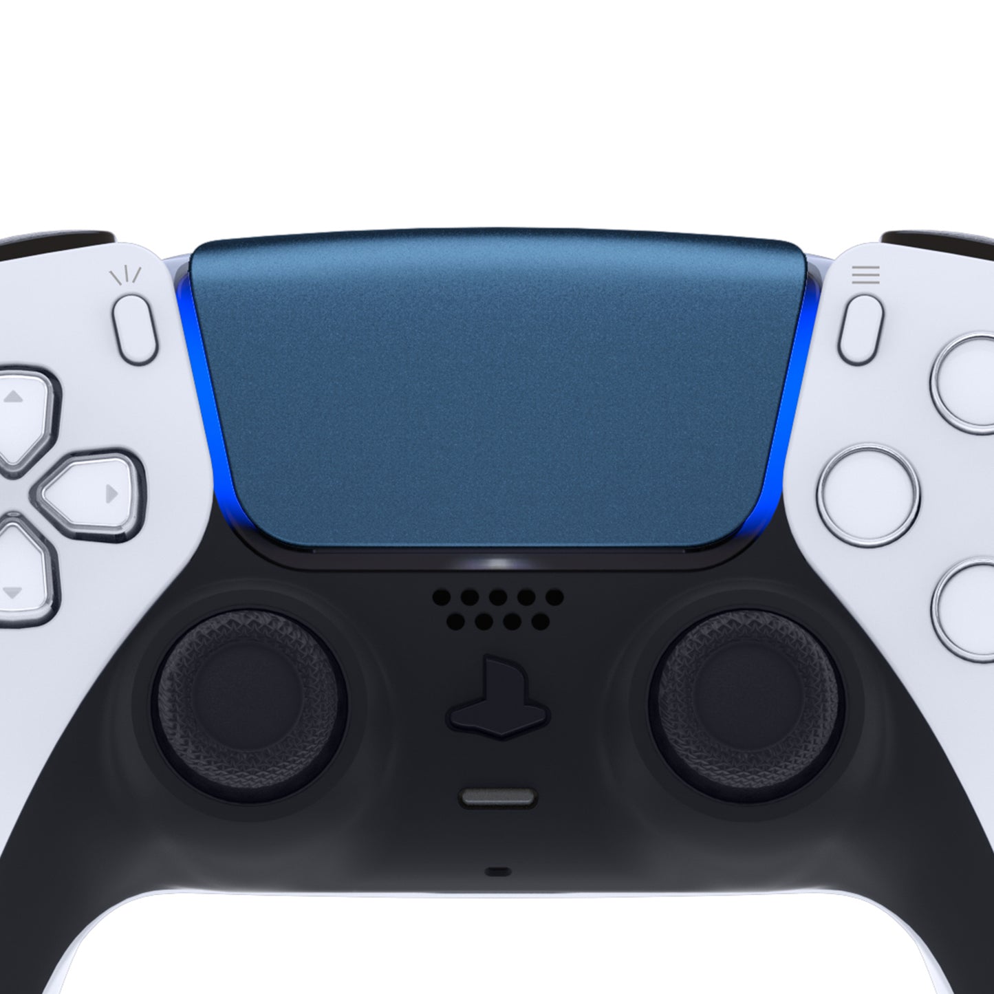 eXtremeRate Retail Metallic Regal Blue Replacement Touchpad Cover Compatible with ps5 Controller BDM-010 BDM-020 & BDM-030, Custom Part Touch Pad Compatible with ps5 Controller - Controller NOT Included - JPF4042G3