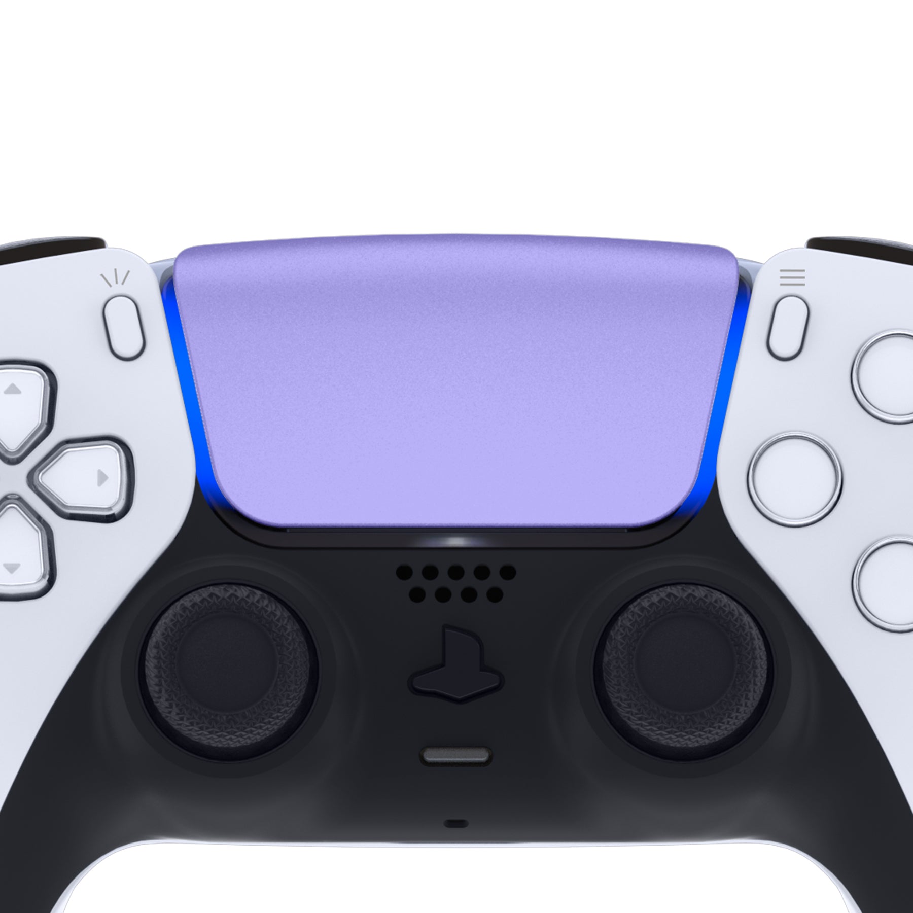 eXtremeRate Retail Metallic Snowstorm Mauve Replacement Touchpad Cover Compatible with ps5 Controller BDM-010 BDM-020 & BDM-030, Custom Part Touch Pad Compatible with ps5 Controller - Controller NOT Included - JPF4043G3