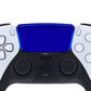 eXtremeRate Retail Chrome Blue Replacement Touchpad Cover Compatible with ps5 Controller BDM-010 BDM-020 & BDM-030, Custom Part Touch Pad Compatible with ps5 Controller - Controller NOT Included - JPF4048G3