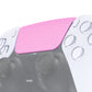 eXtremeRate Retail Chrome Pink Replacement Touchpad Cover Compatible with ps5 Controller BDM-010 BDM-020 & BDM-030, Custom Part Touch Pad Compatible with ps5 Controller - Controller NOT Included - JPF4049G3