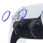 eXtremeRate Retail Chameleon Purple Blue Glossy Replacement Accessories for ps5 Controller, Custom Accent Rings for ps5 Controller - Controller NOT Included - JPF5001