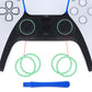 eXtremeRate Retail Mint Green Replacement Accessories for ps5 Controller, Custom Accent Rings for ps5 Controller - Controller NOT Included - JPF5013