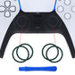 eXtremeRate Retail Racing Green Replacement Accessories for ps5 Controller, Custom Accent Rings for ps5 Controller - Controller NOT Included - JPF5016