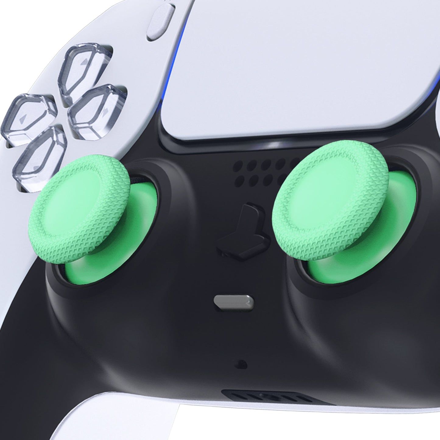 eXtremeRate Retail Mint Green Replacement Thumbsticks for ps5 Controller, Custom Analog Stick Joystick Compatible with ps5, for ps4 All Model Controller - JPF613