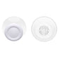 eXtremeRate Retail White & Clear Replacement Thumbsticks for ps5 Controller, Custom Analog Stick Joystick Compatible with ps5, for ps4 All Model Controller - JPF629