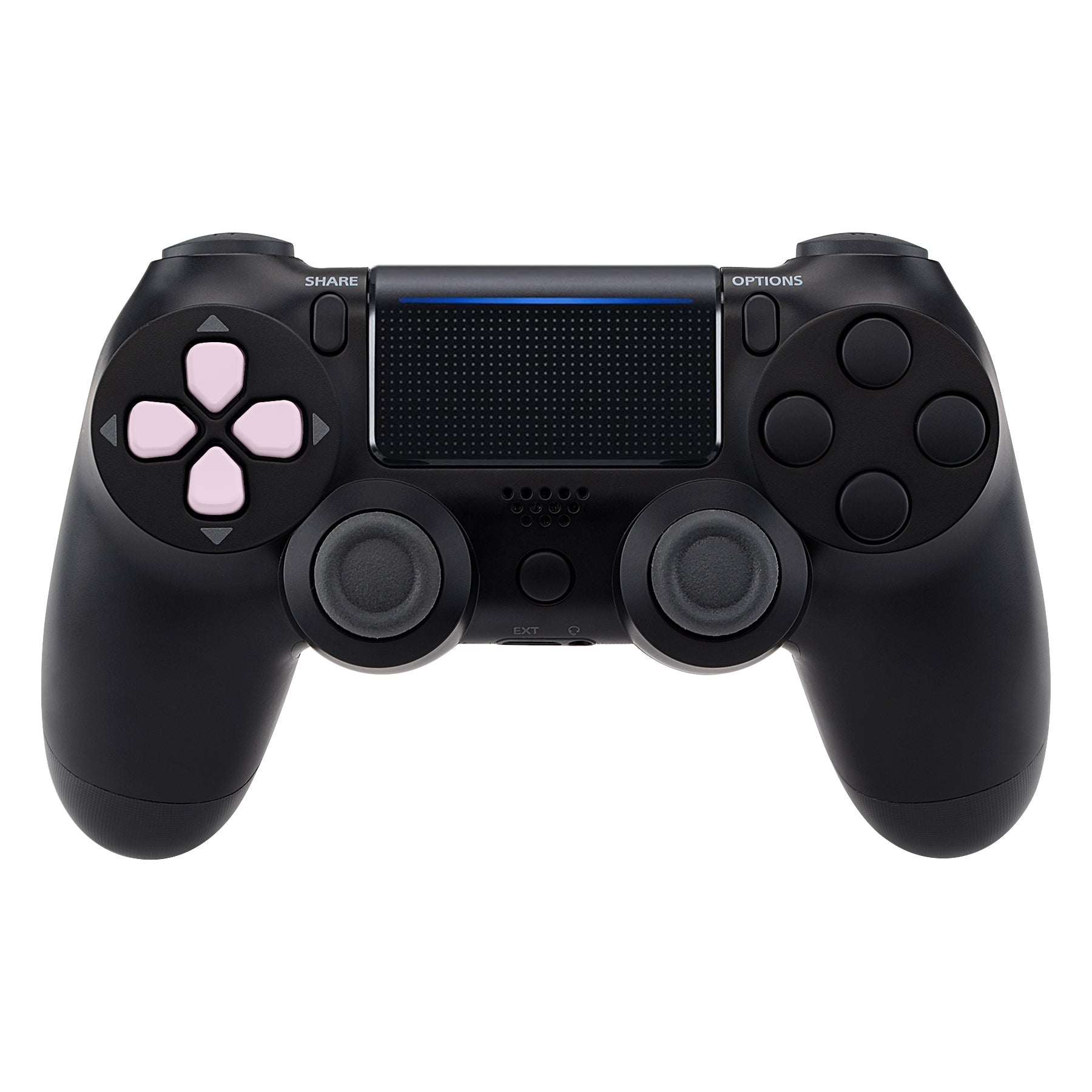 eXtremeRate Retail Ergonomic Split Dpad Buttons (SDP Buttons) for ps5 Controller, Cherry Blossoms Pink Independent Dpad Direction Buttons for ps5, for ps4 All Model Controller - JPF8012
