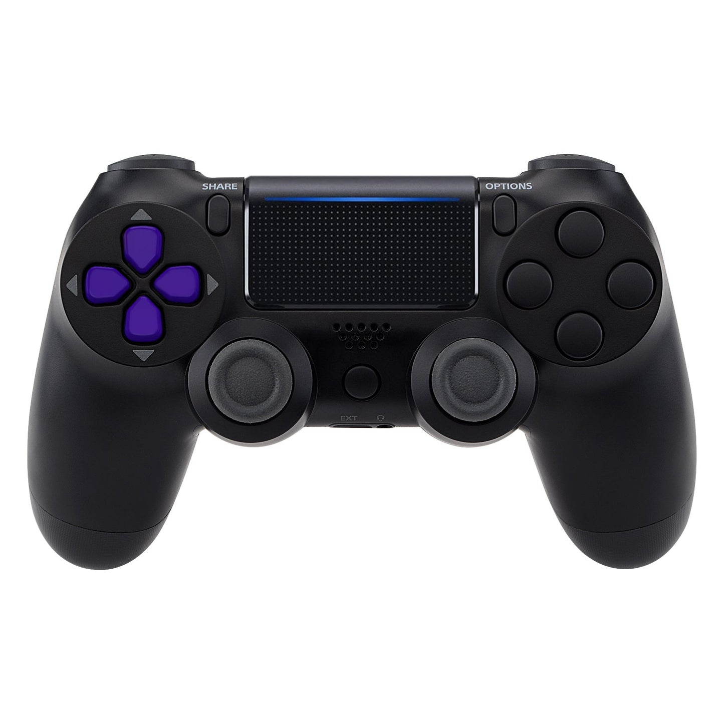 eXtremeRate Retail Ergonomic Split Dpad Buttons (SDP Buttons) for ps5 Controller, Purple Independent Dpad Direction Buttons for ps5, for ps4 All Model Controller - JPF8017