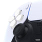eXtremeRate Retail Ergonomic Split Dpad Buttons (SDP Buttons) for ps5 Controller, White Independent Dpad Direction Buttons for ps5, for ps4 All Model Controller - JPF8018