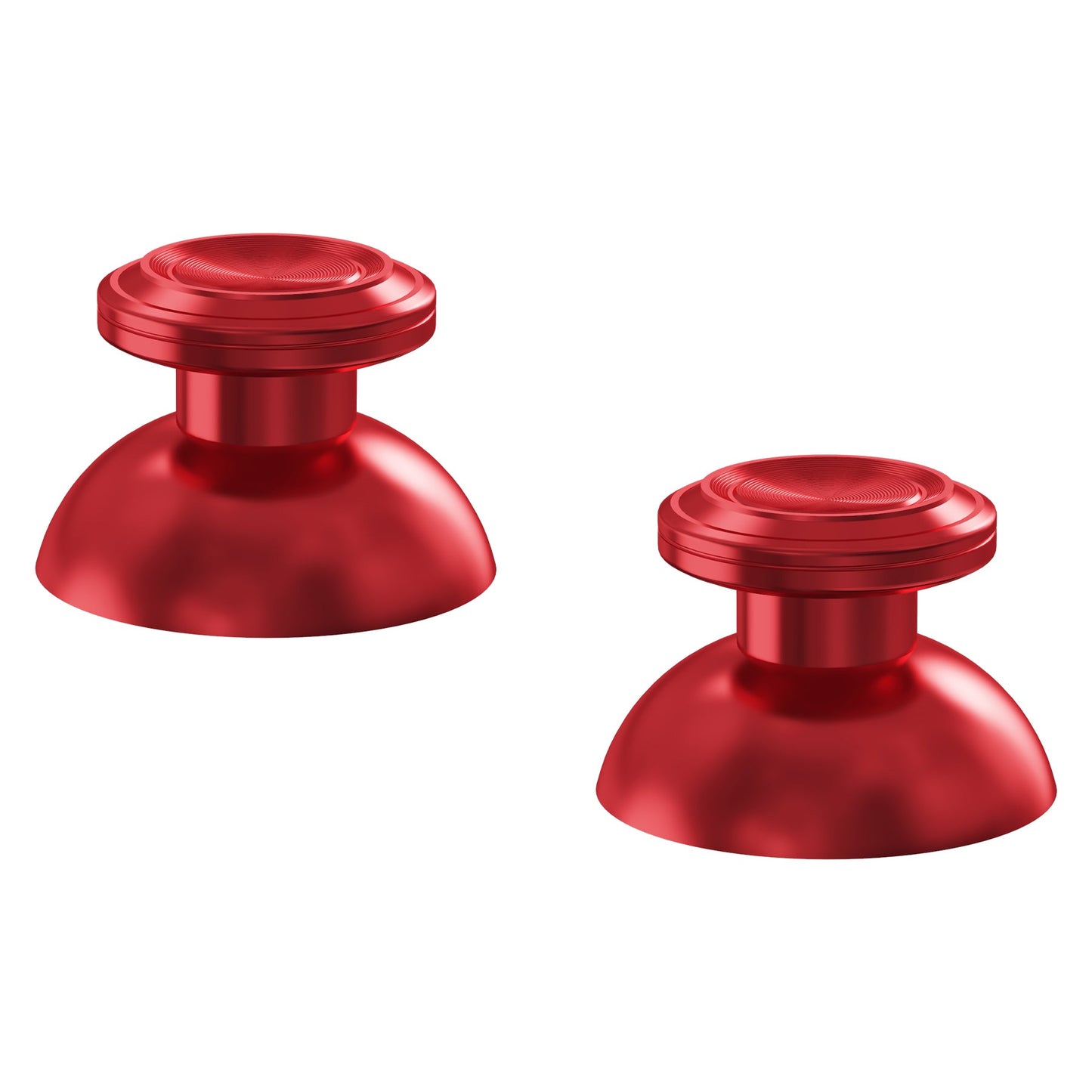 eXtremeRate Retail Custom Red Metal Thumbsticks for ps5 Controller, Replacement Aluminum Analog Stick Joystick for ps4 Controller - Controller NOT Included - JPFC003