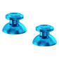 eXtremeRate Retail Custom Blue Metal Thumbsticks for ps5 Controller, Replacement Aluminum Analog Stick Joystick for ps4 Controller - Controller NOT Included - JPFC004