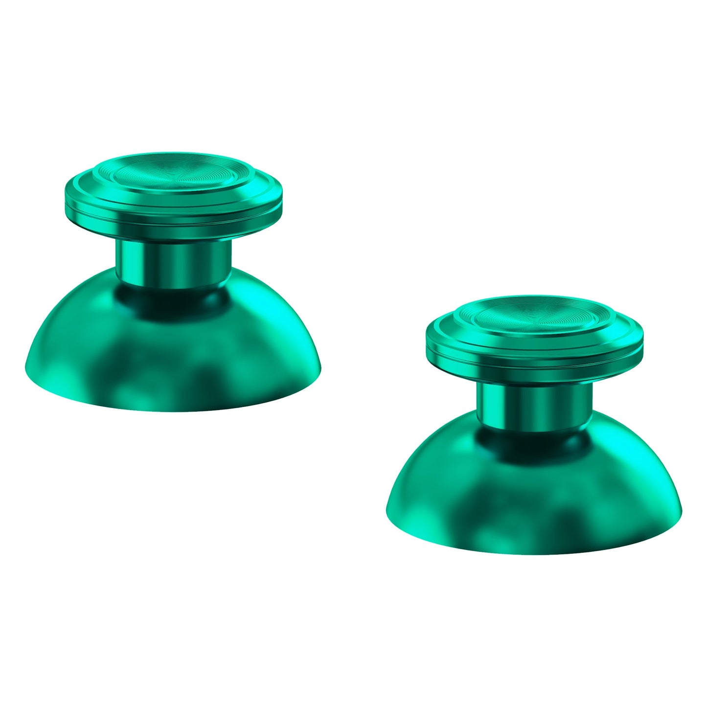 eXtremeRate Retail Custom Green Metal Thumbsticks for ps5 Controller, Replacement Aluminum Analog Stick Joystick for ps4 Controller - Controller NOT Included - JPFC006