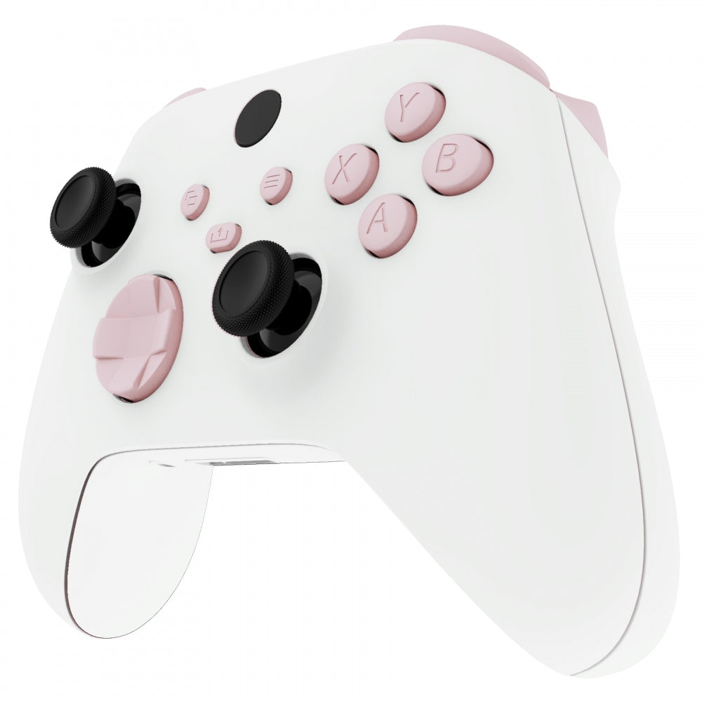 eXtremeRate Cherry Blossoms Pink Replacement Buttons for Xbox Series S ...
