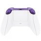 eXtremeRate Retail Clear Atomic Purple Replacement Buttons for Xbox Series S & Xbox Series X Controller, LB RB LT RT Bumpers Triggers D-pad ABXY Start Back Sync Share Keys for Xbox Series X/S Controller  - JX3305